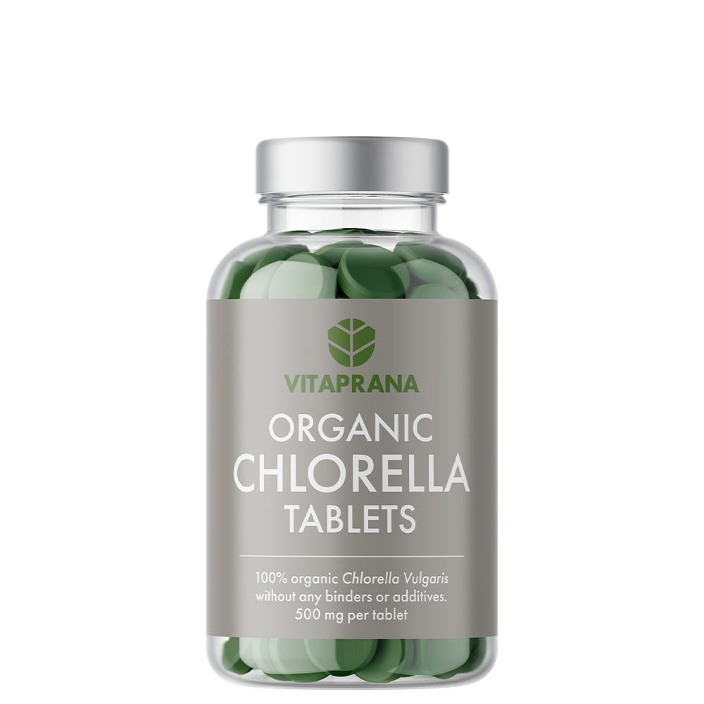 &Oslash;kologisk Chlorella 250 tabletter