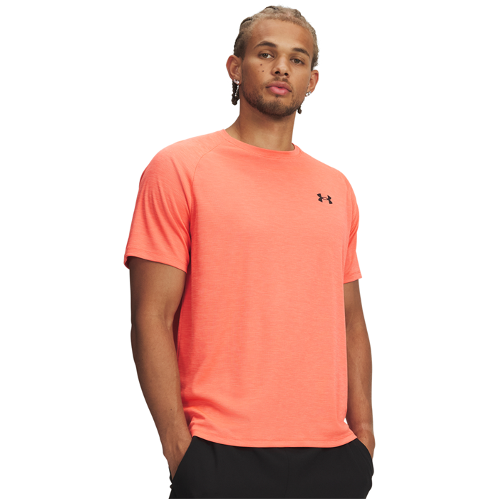 Tech Textured T-shirt Rød