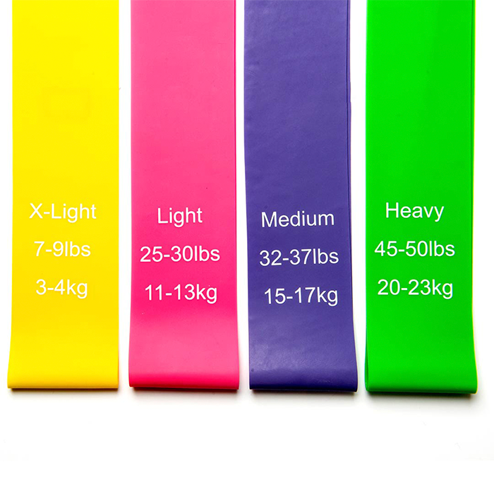 Booty Builder Minibands Pink 4-pak