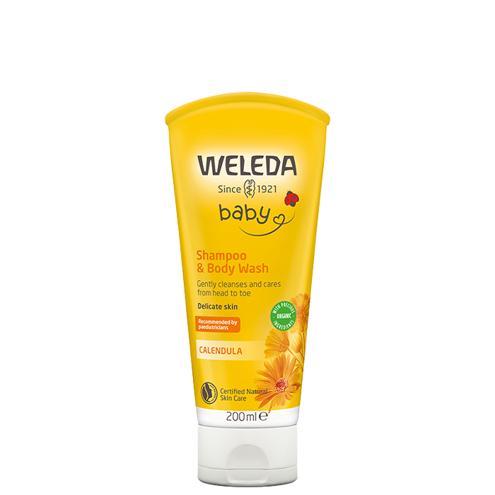 Weleda Baby Calendula Shampoo & Body Wash 200 ml
