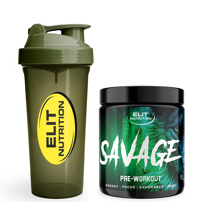 Elite Savage PWO 300 g + Smart Shaker 800 ml