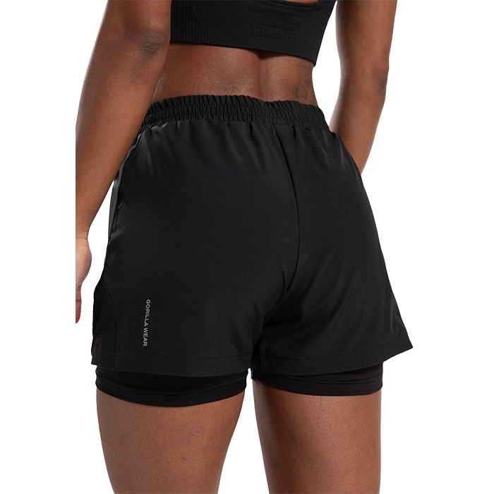Katy 2-In-1 Shorts, Black
