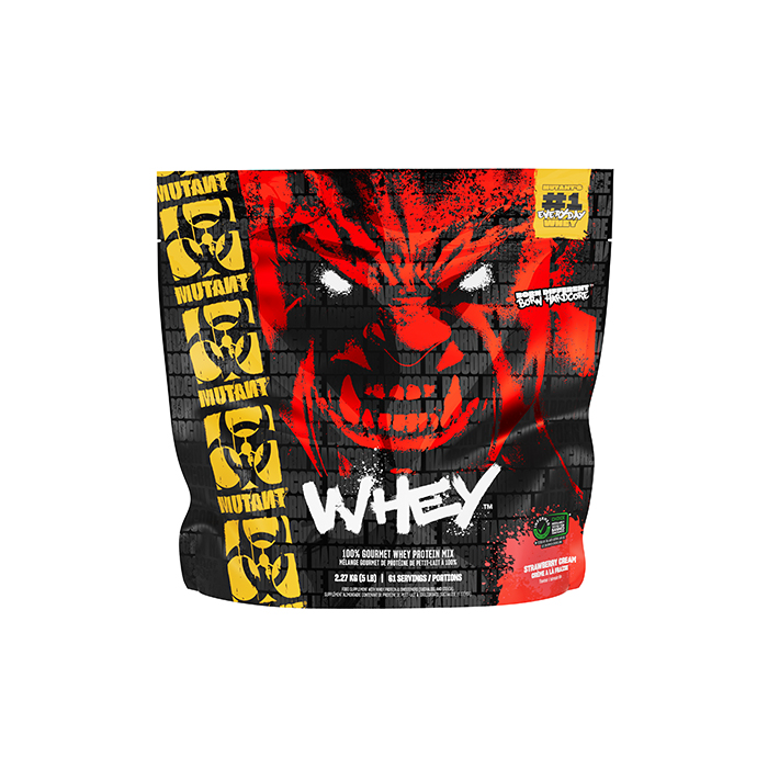 Mutant Whey, Strawberry Cream, 2,27 kg