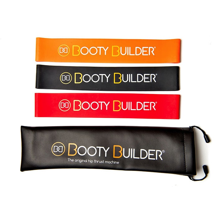 Booty Builder Minibands Black 3-Pack