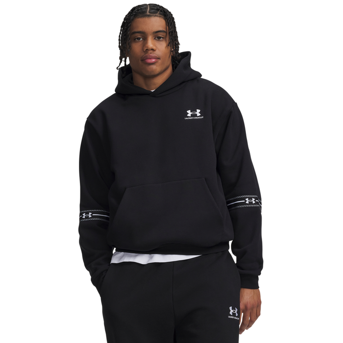 Icon Fleece Hættetrøje Sort