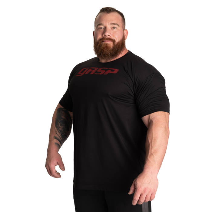Legacy Gym T-shirt Sort R&oslash;d
