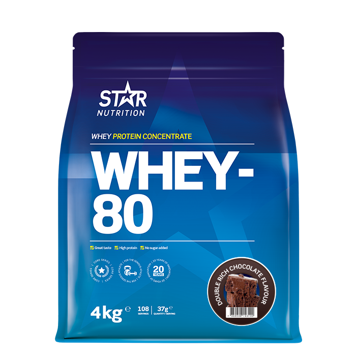 Whey-80 Valleprotein 4 kg