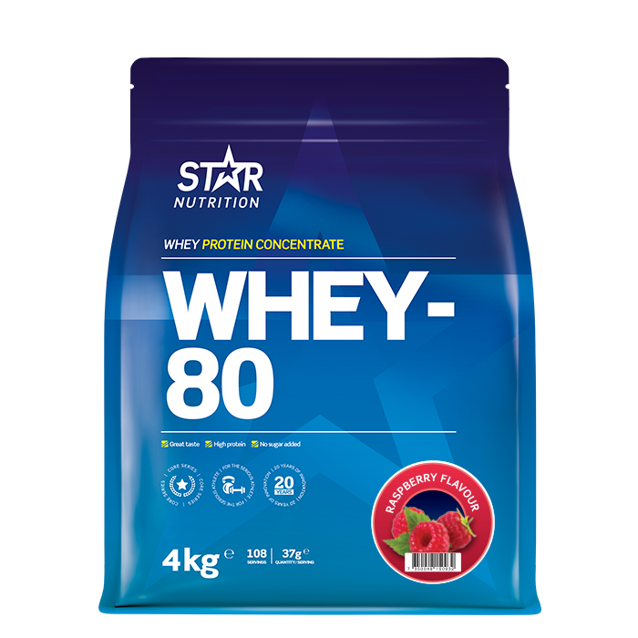 Whey-80 Valleprotein 4 kg