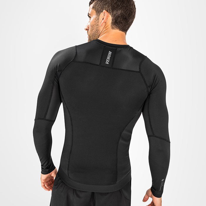 G-Fit Air Rashguard Lang&aelig;rmet Sort