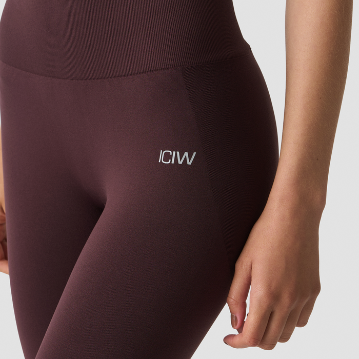 Smooth Seamless Tights Brun
