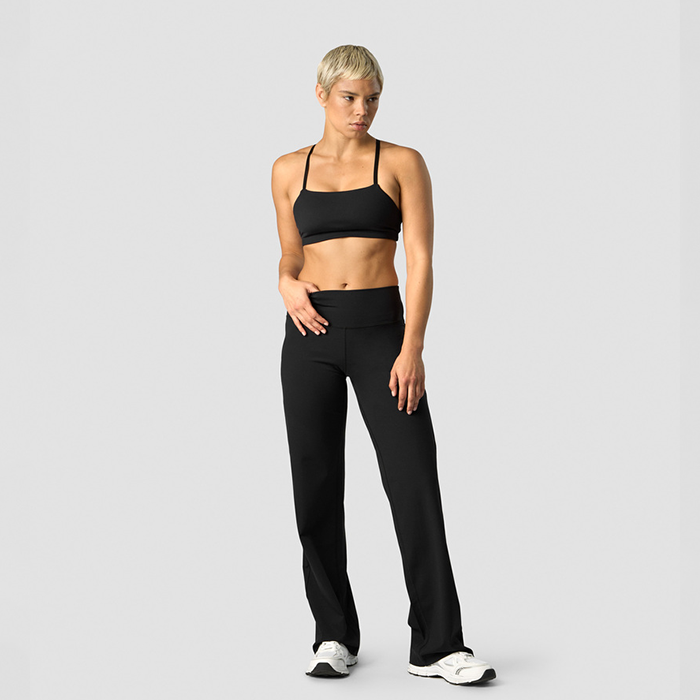 Nimble Straight Leg Pants, Black