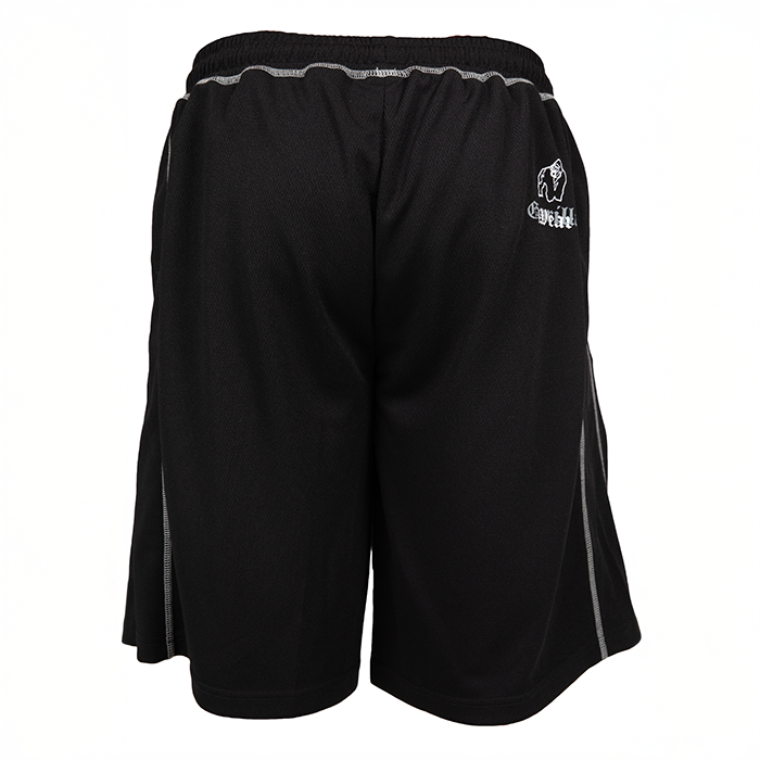 Marlow Mesh Shorts Sort Gr&aring;