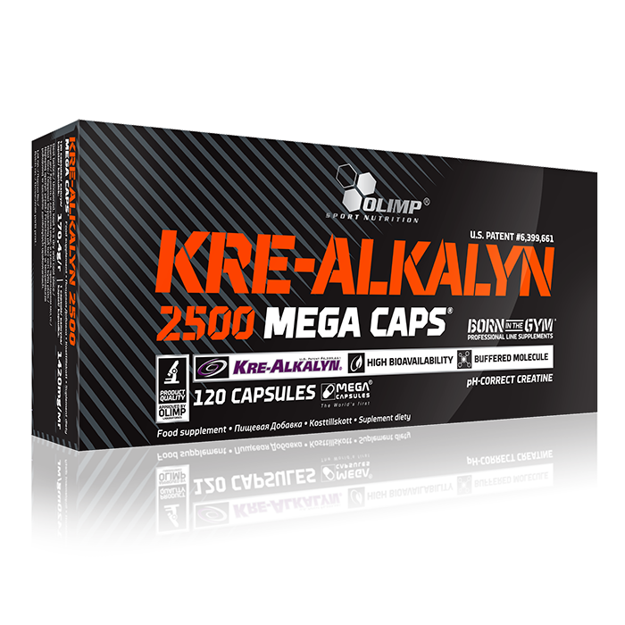 Kre-Alkalyn Mega Caps, 120 kapsler, Olimp