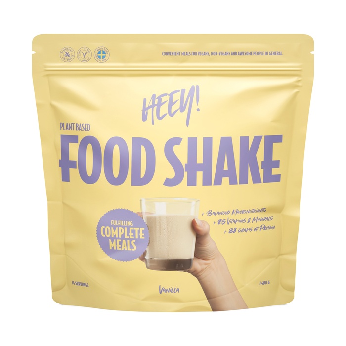Vegansk Food Shake M&aring;ltidserstatning 1400 g vanilj