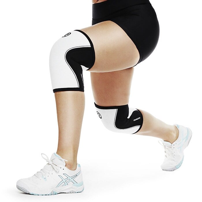 RX Knee Sleeves 5mm Hvid/Sort