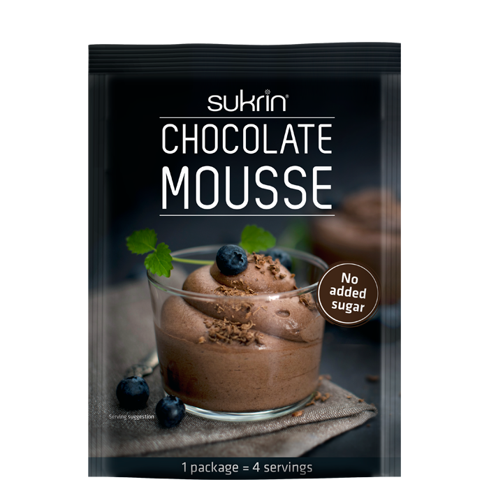 Chokolademousse Sukrin - 85 gram - Funksjonellmat