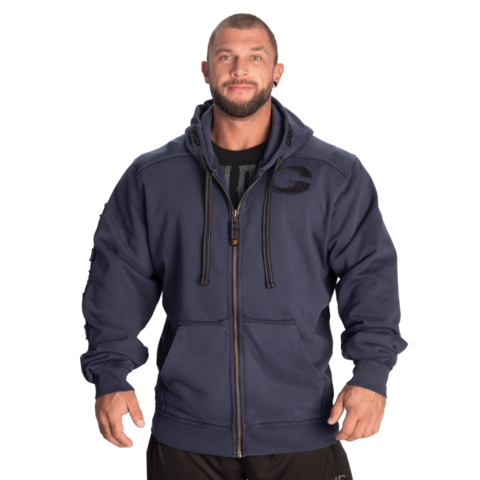 Gym Hood Washed Navy