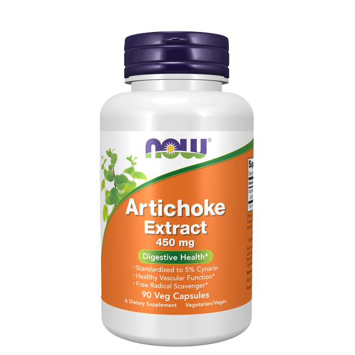 Artiskok ekstrakt, 450 mg - 90 vegetabilske kapsler