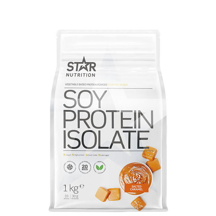 Star Nutrition Soy Protein Isolate Salted Caramel 1000g
