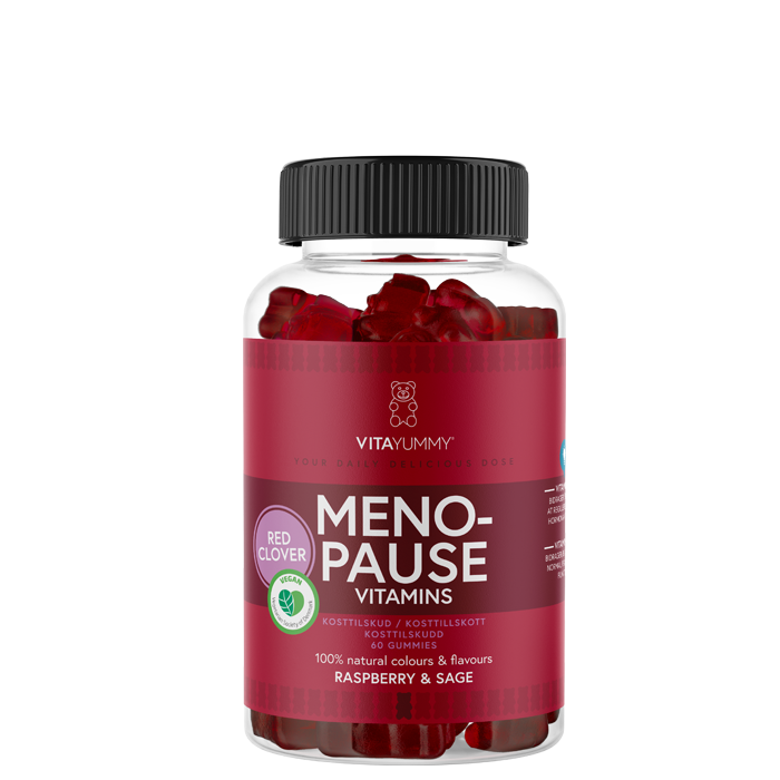Menopause Raspberry & Sage 60 Gummies,