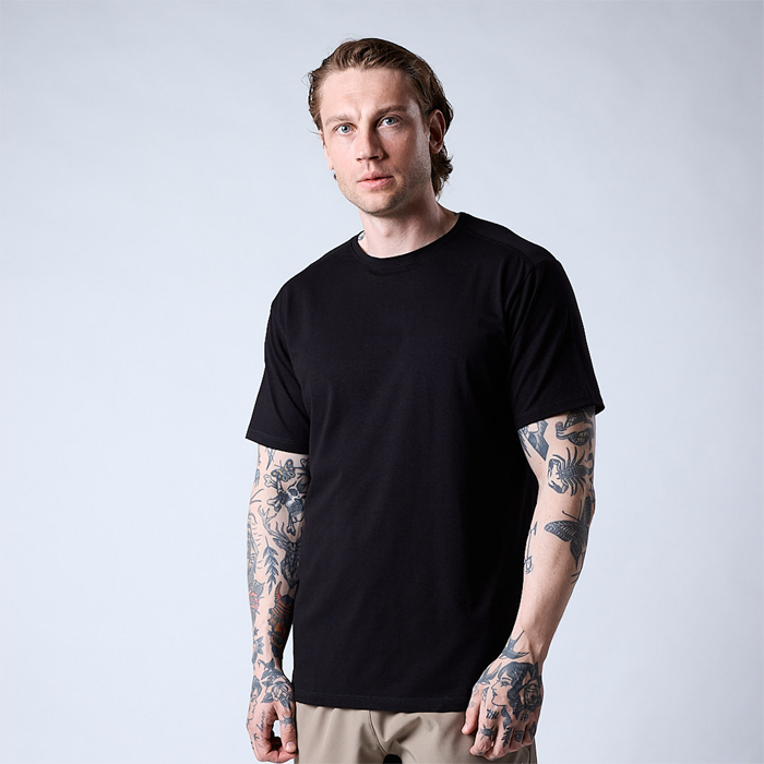 Bamboo T-shirt Sort