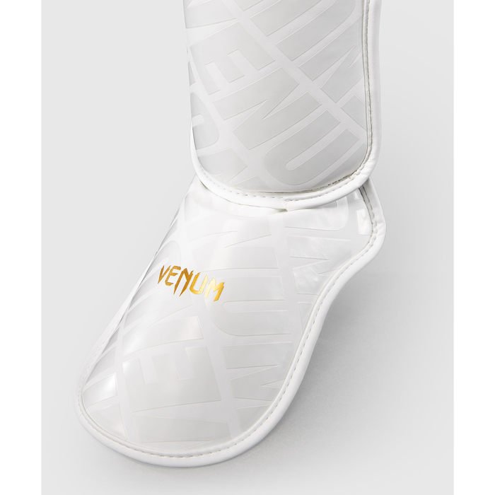 Venum CONTENDER 1.5 XT 3D Shin Guards White/Gold
