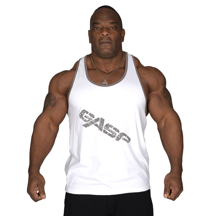 Vintage T-Back Tanktop Hvid
