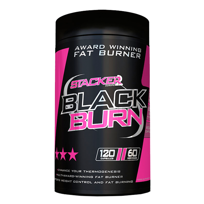 Black Burn, 120 caps, Stacker2 Europe