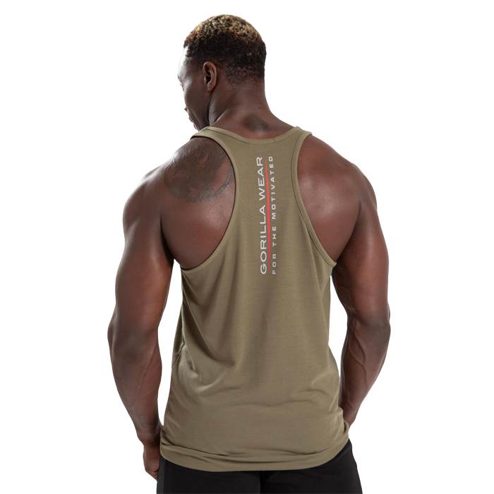 Lafayette Racerback Tank Top, Army Green