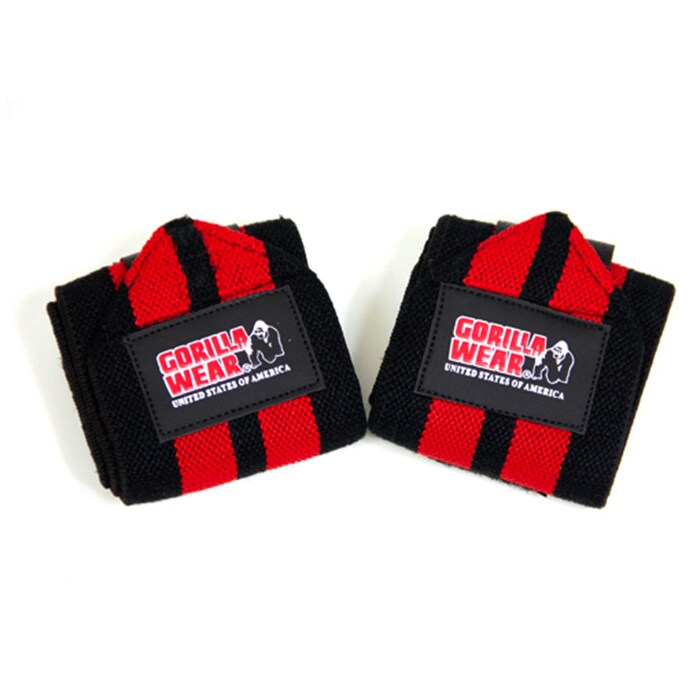 Wrist Wraps Pro, black/red, Gorilla Wear