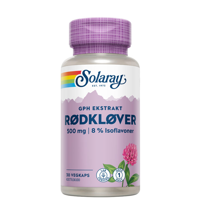 Solaray Rødkløver (30 kap) - Kosttilskud