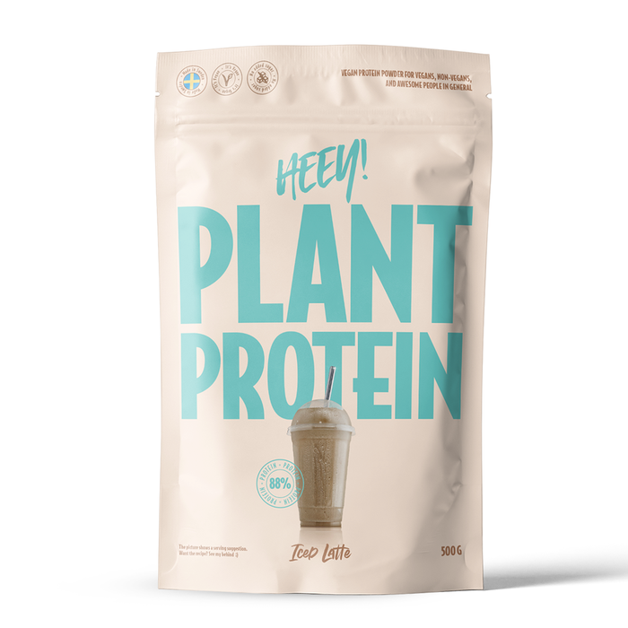 Its Heey Vegansk Protein, Iced Latte, 500 g