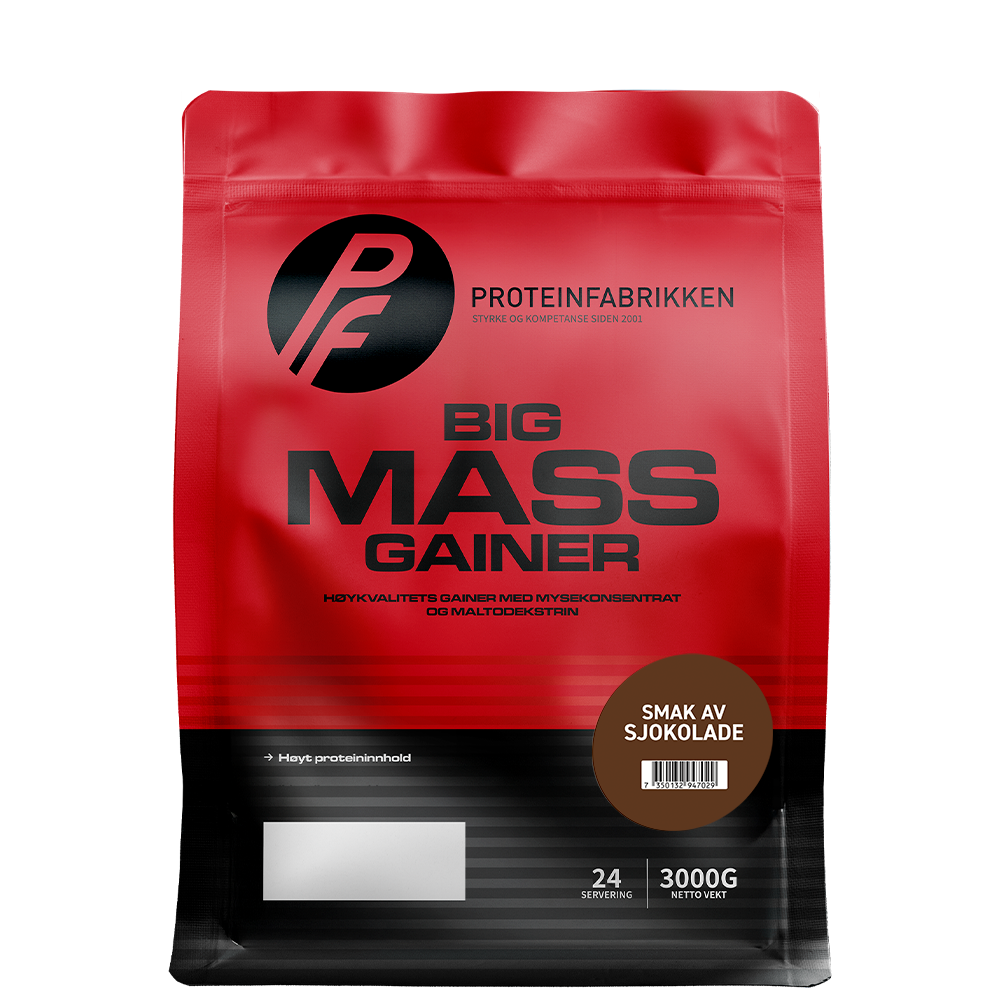 Big Mass Gainer, 3000 g sjokolade
