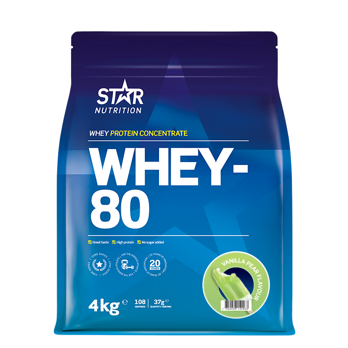 Whey-80 Valleprotein 4 kg