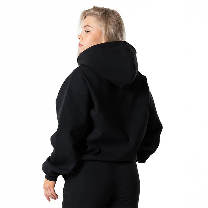 Clean Oversized H&aelig;ttetr&oslash;je Sort