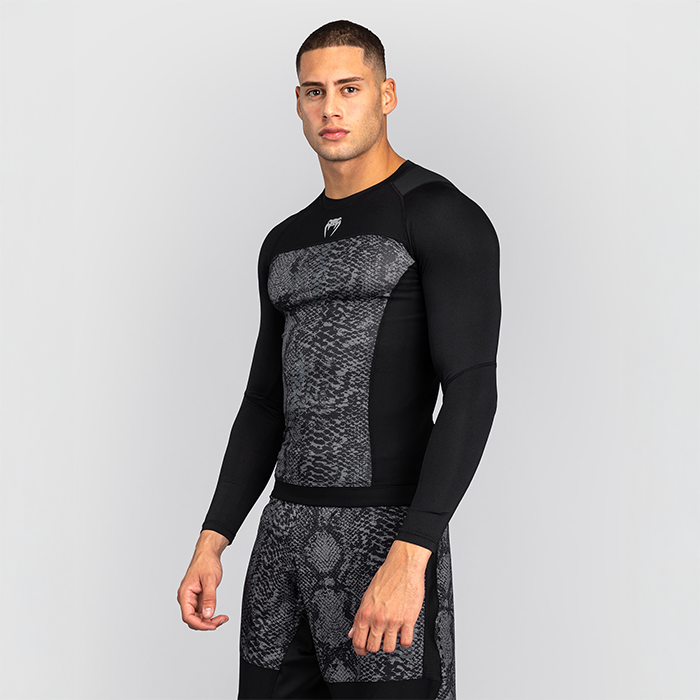 Venum G-Fit Scales Rashguard Sort Gr&aring;