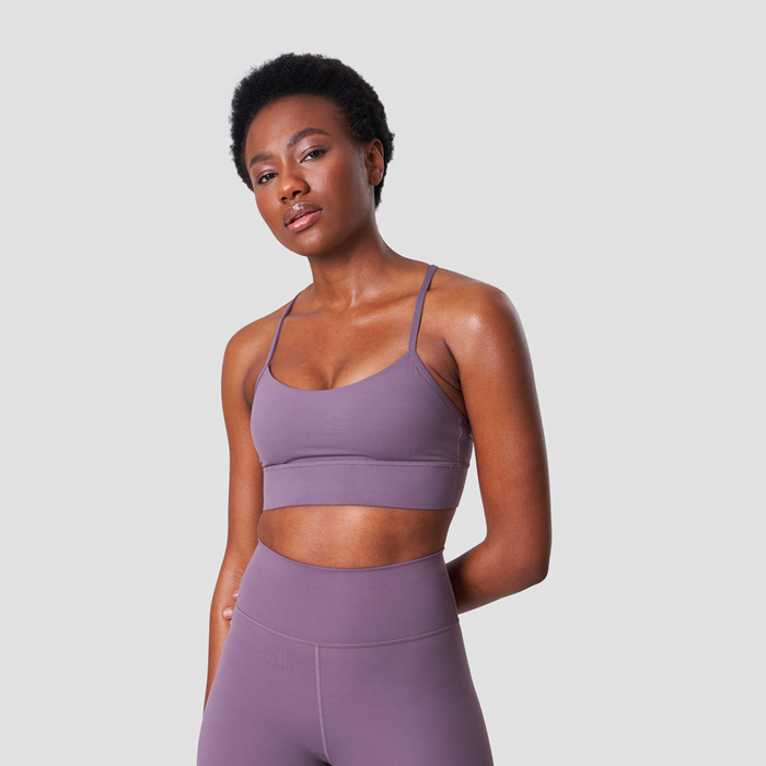 ICANIWILL Nimble Strappy Sports Bra, Faded Violet female Lila OS