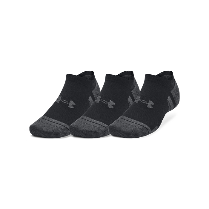 Under Armour Strømper 3P Performance Tech Low Socks Sort polyester Large