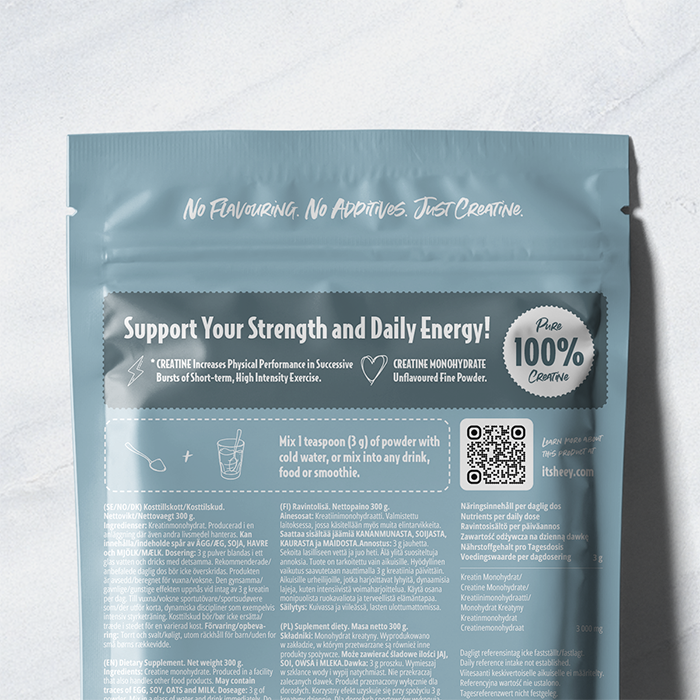 Kreatinmonohydrat Naturell 300 g Naturell