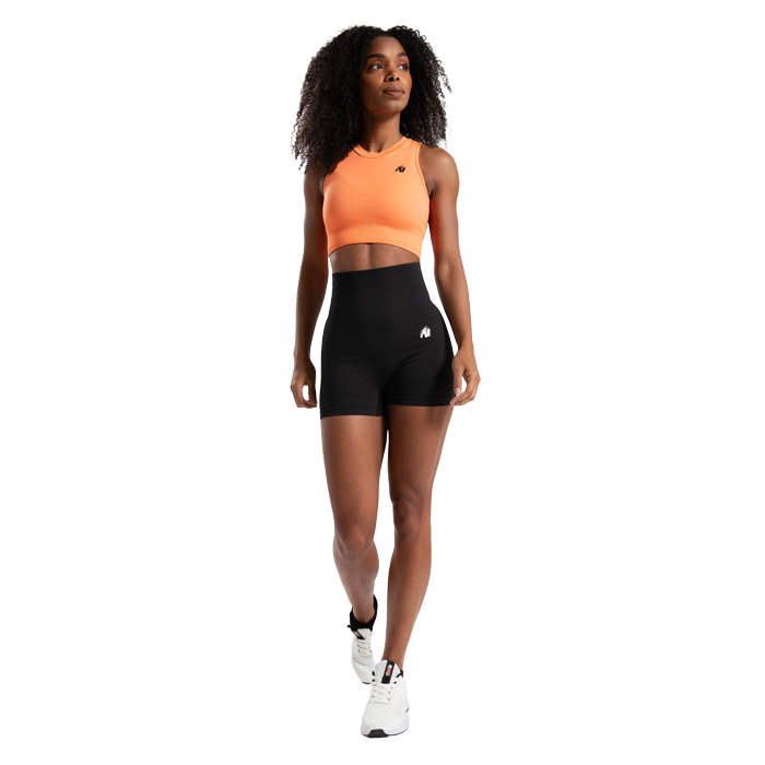 Olivia Seamless Shorts, Black