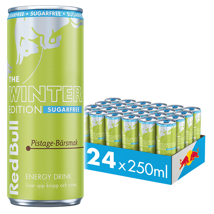 24 x Red Bull Energidryck 250 ml Winter Edition