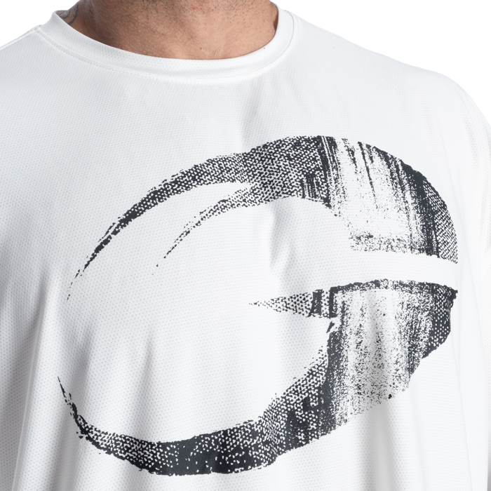 Mesh Iron T-shirt Hvid