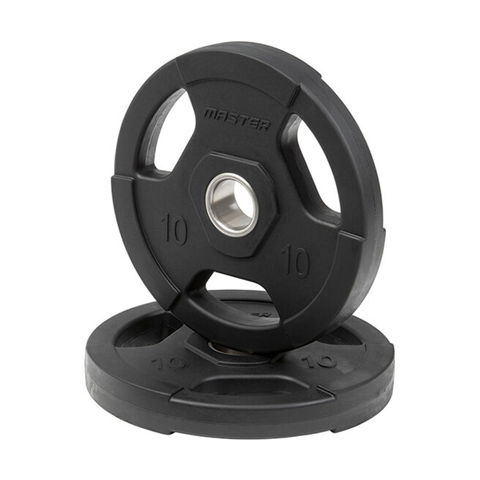 Gummibeklædt Vægt skive 50 mm 1,25–20 kg