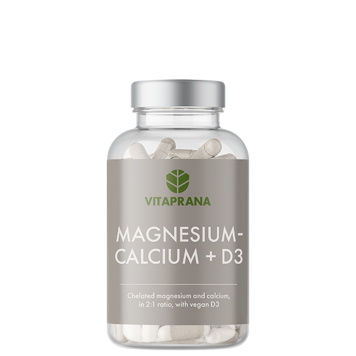 Magnesium Kalcium + D3 100 kapsler