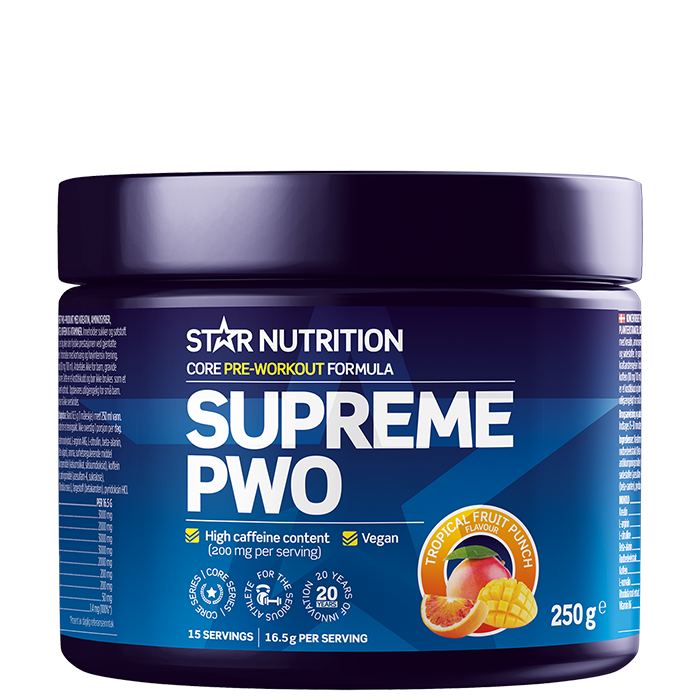 Star Nutrition Supreme PWO Tropical Fruit Punch 250g