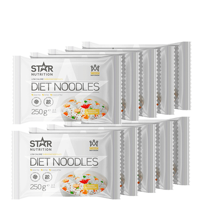 BIG BUY 16 x Diæt Shirataki nudler 250 g