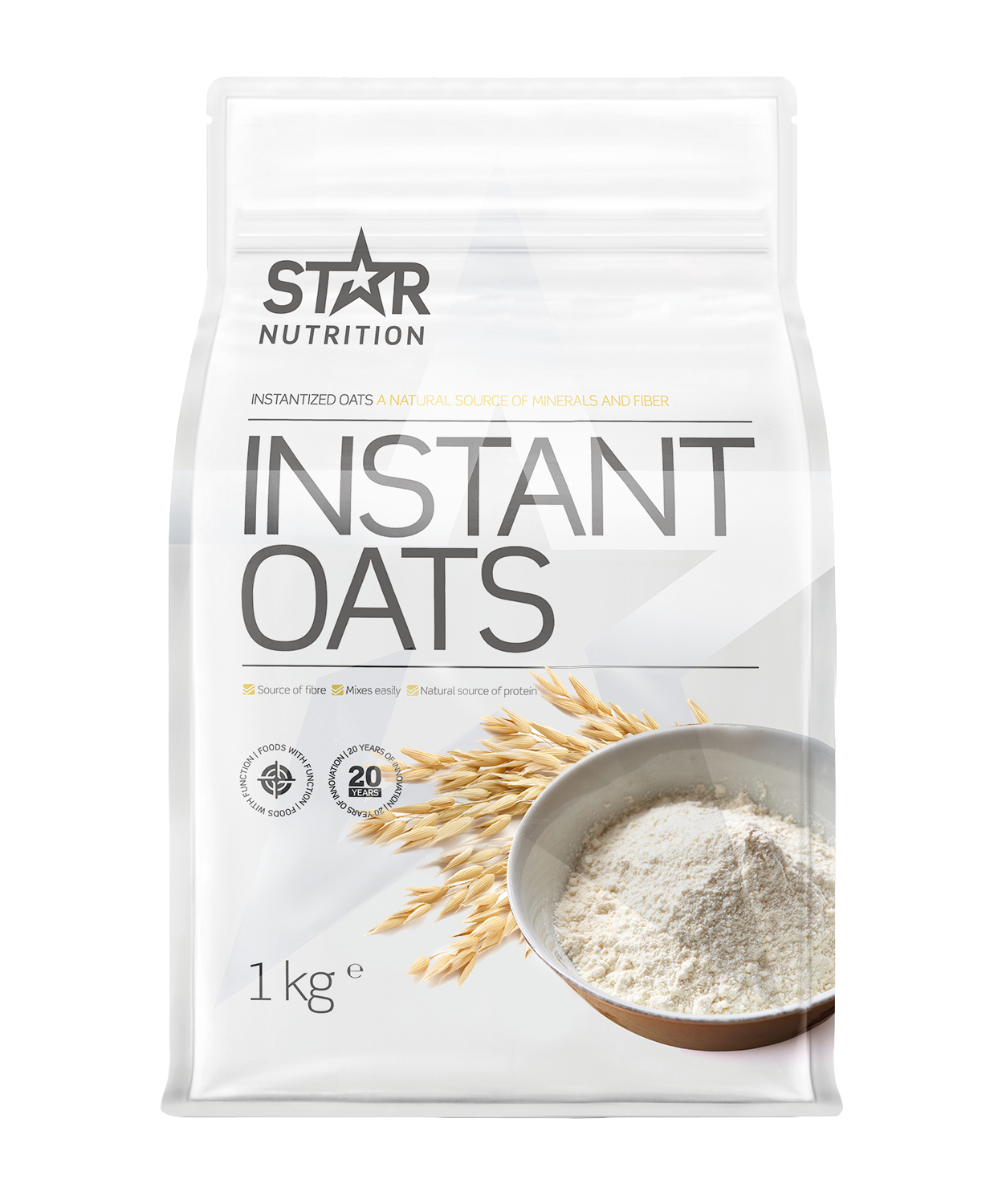 Instant Havre, 1 kg, Star Nutrition