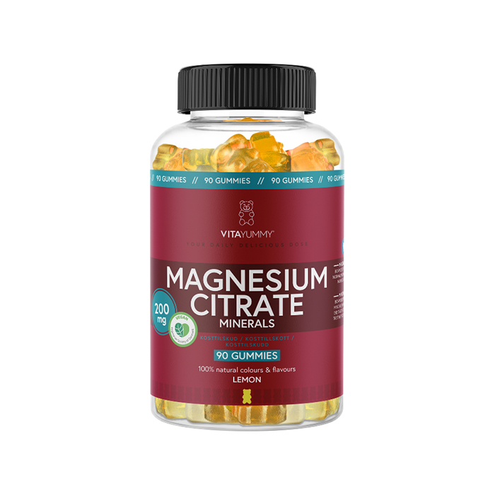 Magnesium Citrate Citron 90 stk. Gummies