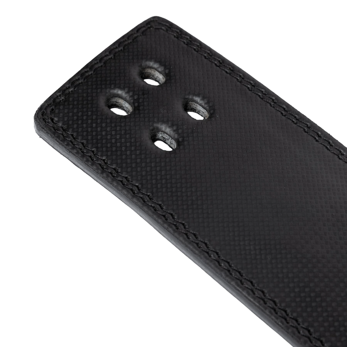 Carbon Leather Løftebælte Sort 10 cm