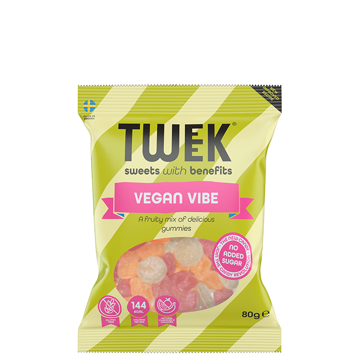 Tweek Gummies Vegan, 80 g, Vegan Vibes
